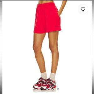 REVOLVE Rotate Elasticated Short in High Risk Red
